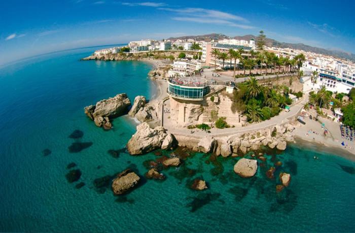 Vista Almijara Apartman Frigiliana Kültér fotó